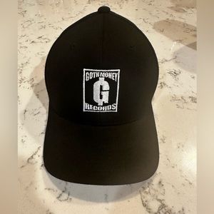 Goth Money Records OG logo hat (flex fit) (2023)